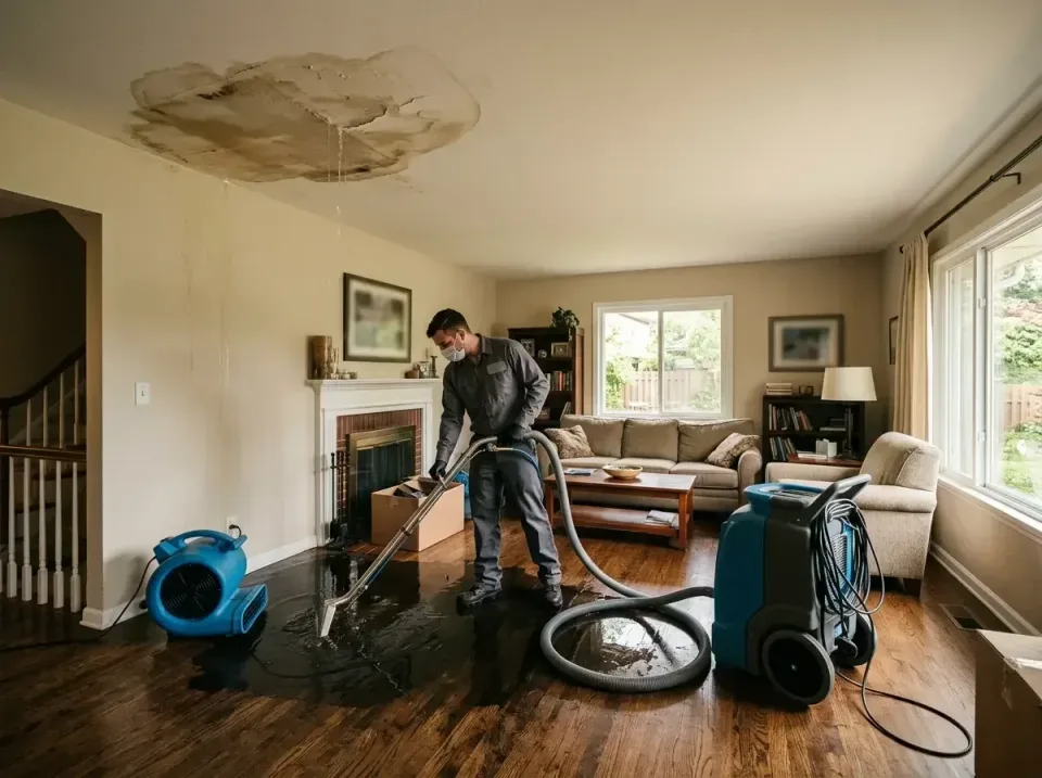 attic-pipe-burst-ceiling-drip-008 — frequently asked questions, Water Damage Restoration & Carpet Care in Volo, IL
